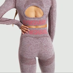 Purple gymshark flex leggings